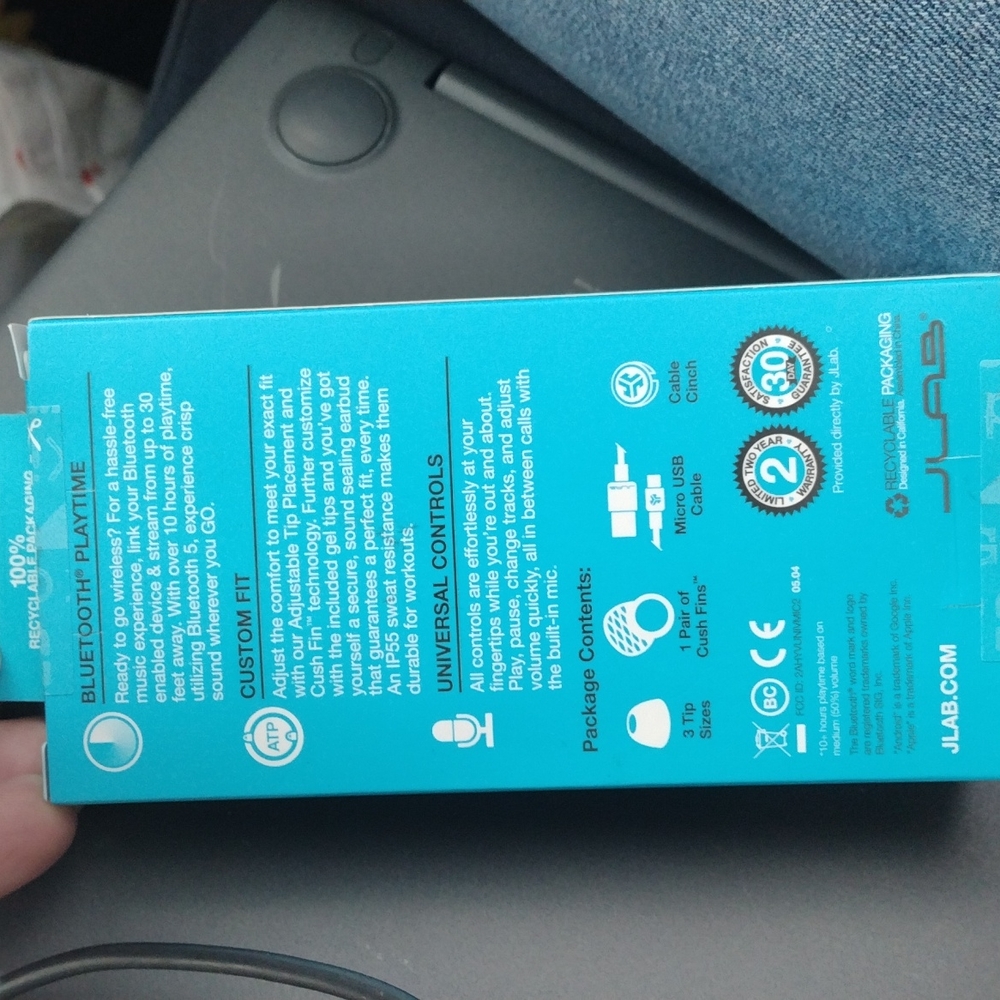 JLAB JBUDSPRO WIRELESS SIGNATURE EARBUDS - Picture 2 of 3